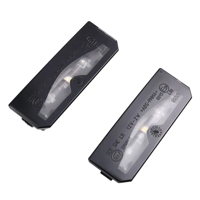 

Strict 2PCS Lr025837 Car Rear Registration Plate Lights For Land Rover Evoque L538 2011-2018