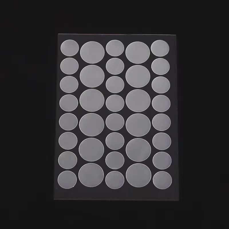 720 naklejek/pudełko okrągłe przezroczyste i odcienie skóry plastry na trądzik naklejki do pielęgnacji skóry plamy na twarzy zakrywające narzędzia do makijażu