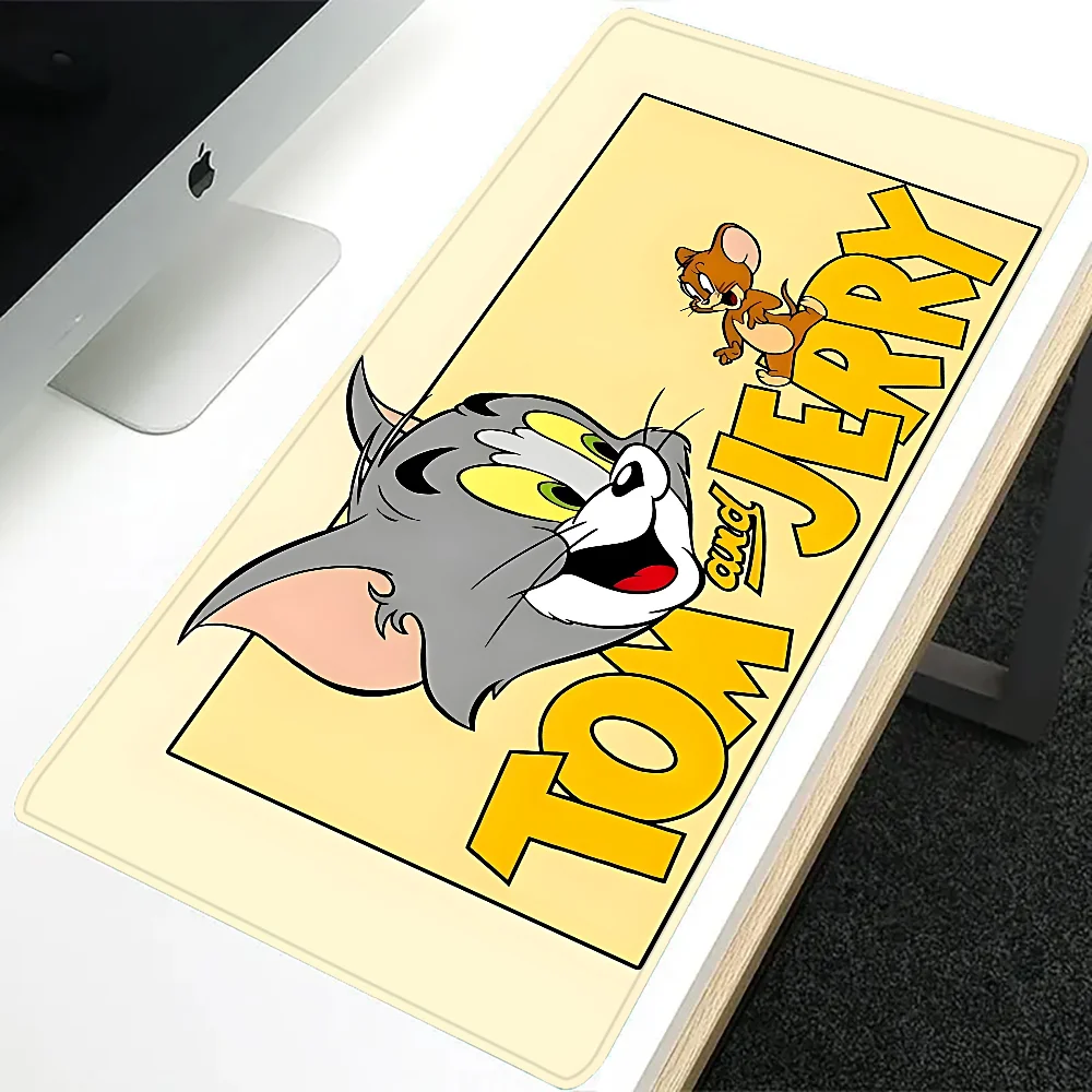 T-ToM And J-JerrY Mousepad Mousepad New Arrivals Large Gaming Mousepad L XL XXL Gamer Mouse Pad Size For Keyboards Mat