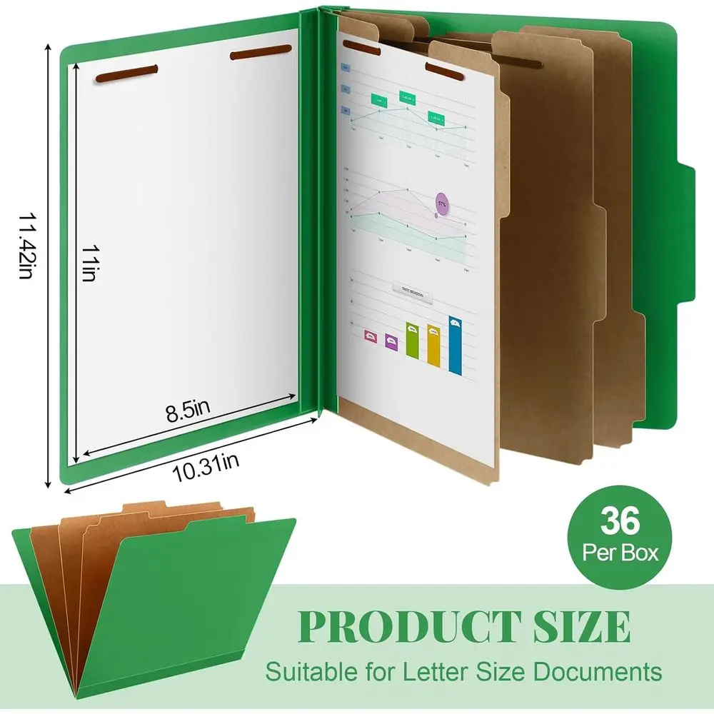 Drucktafel-Aktenordner im Letter-Format mit 36 Taschen und Befestigungselementen, erweiterbarer Organizer für Lehrer, Klerus, Büros, Kirchenspende