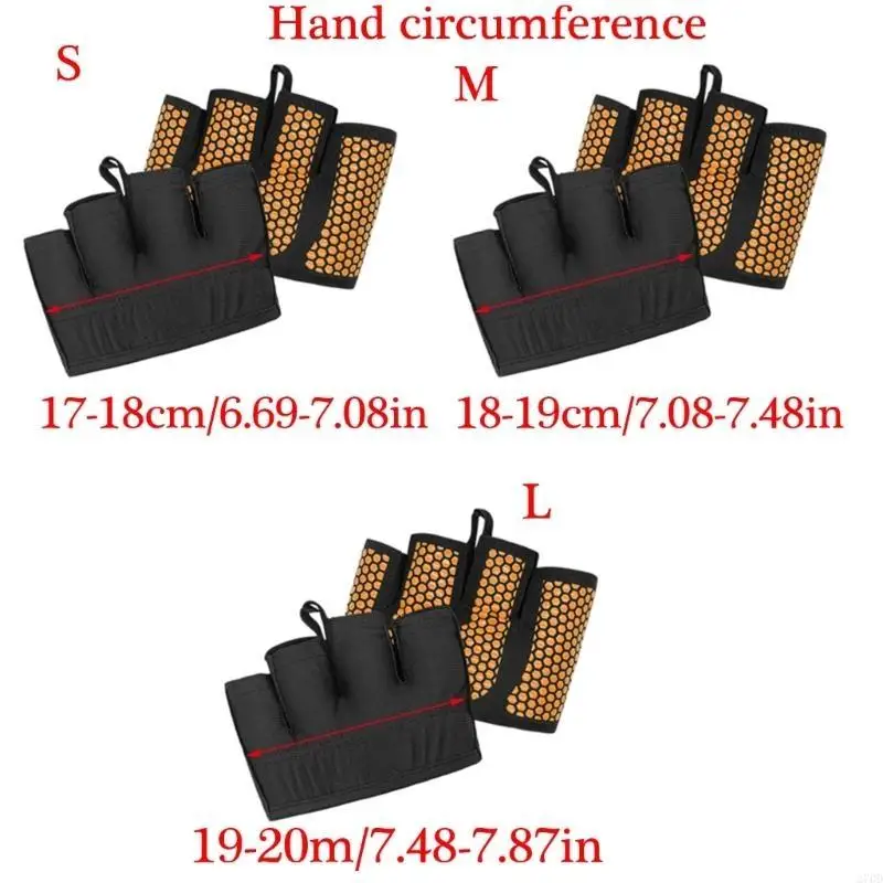 قفازات رياضية واقية 270D مع بطانة مضادة للانزلاق لقبضة رائعة وقفازات تمرين مريحة لرفع الأثقال وممارسة الرياضة