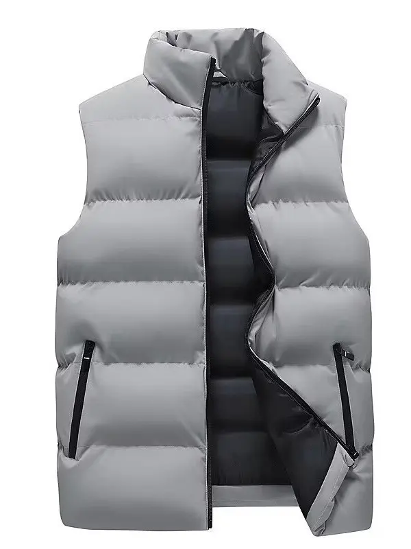 

Thiened Casual Loose Pure Color Vest Men's Regular Fit Tank Top Chinese Brand ex Autumn Season Other Material 00