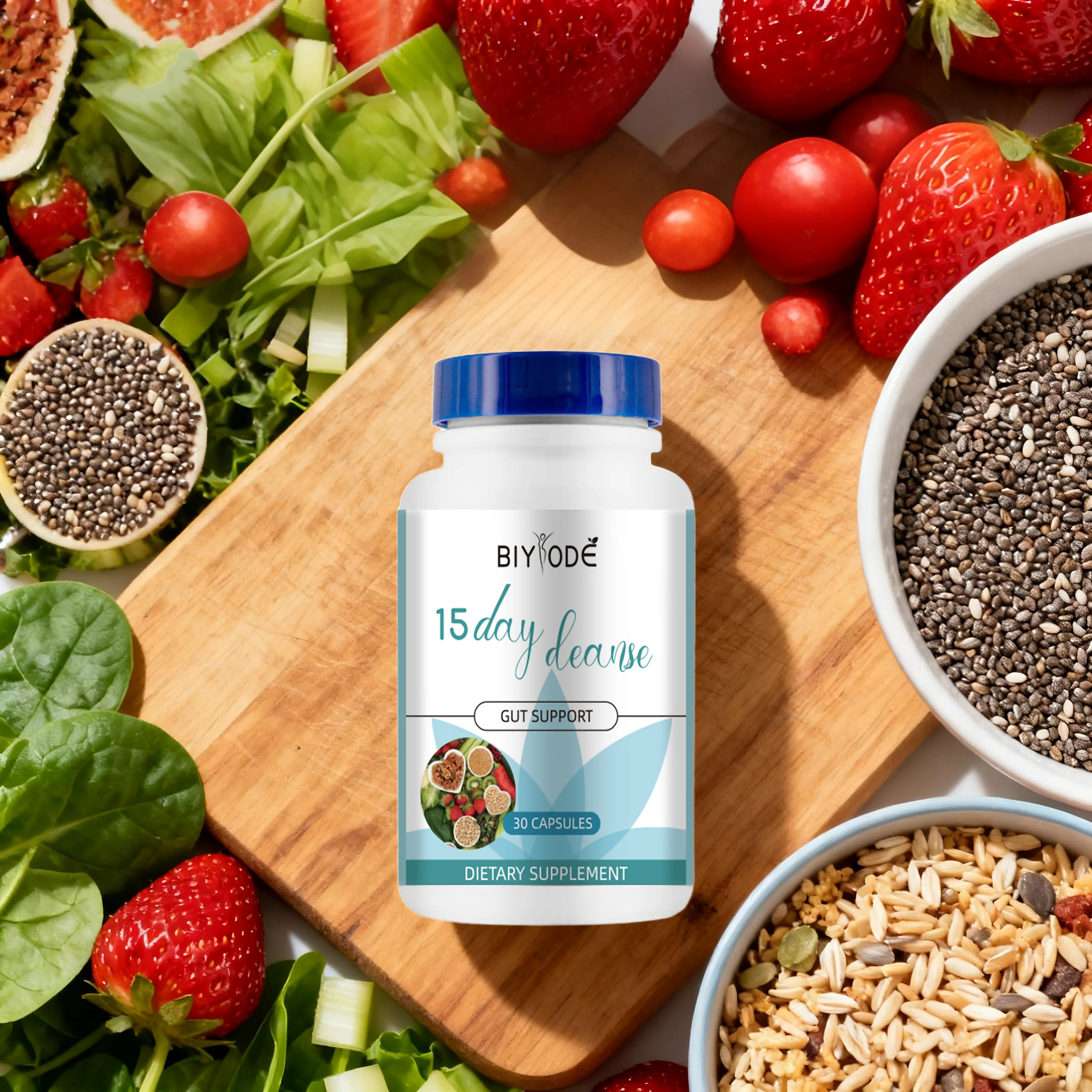 

【BIYODE】Colon Cleansers for Digestive Health Regular Bowel Movements Dietary Supplement Support