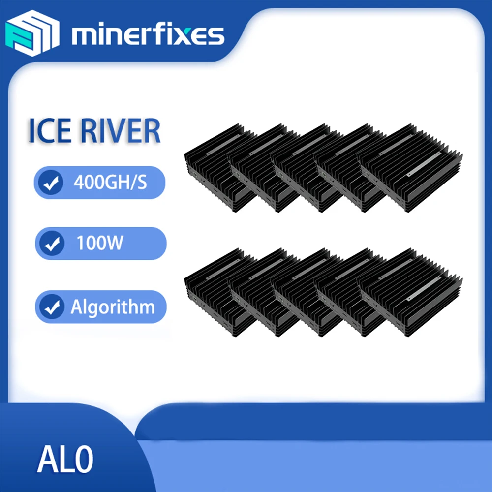 

Новинка ICERIVER ALPH Miner AL0 Box 400GH/s Alephium Hashrate 100Watts, энергопотребление, Крипто ALPH монета, Майнер Asic с блоком питания