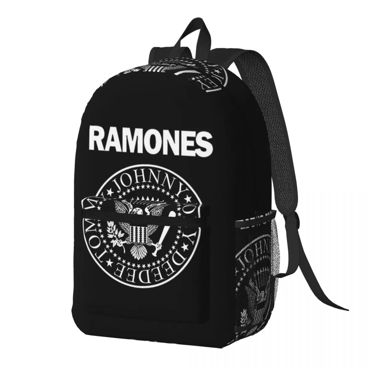 

The Ramone Merch Backpack Daypack Large Capacity Kids BookBag School Bag Shoulder Bags for Men Women