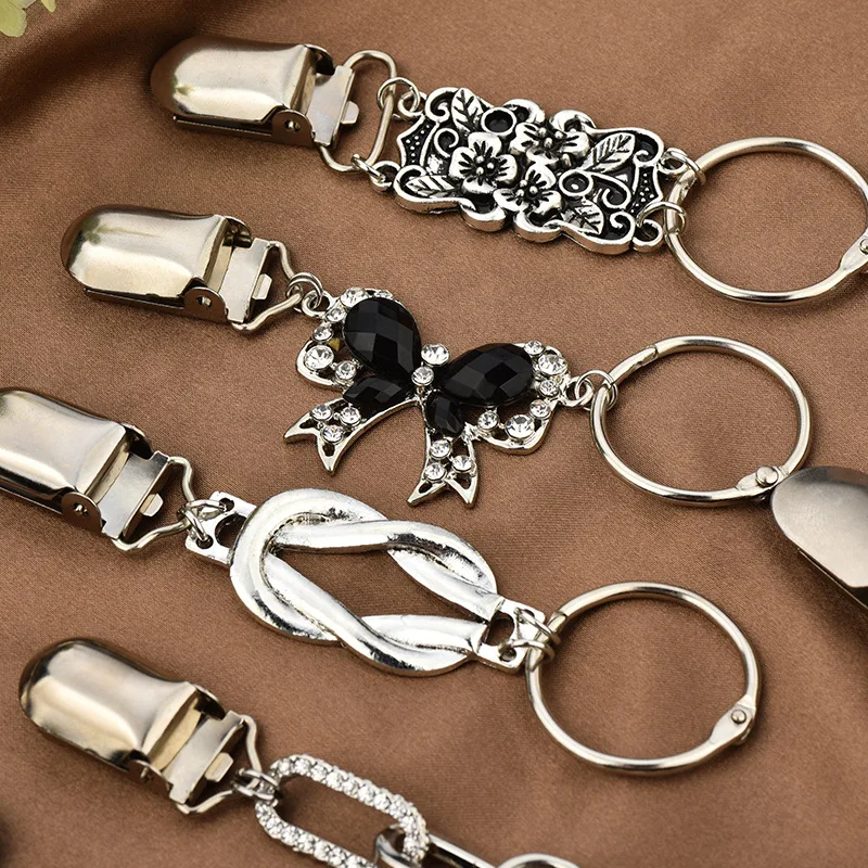 Trendy fashion accessories, retro shawls, scarves, cardigans, sweaters, corsages, buttons