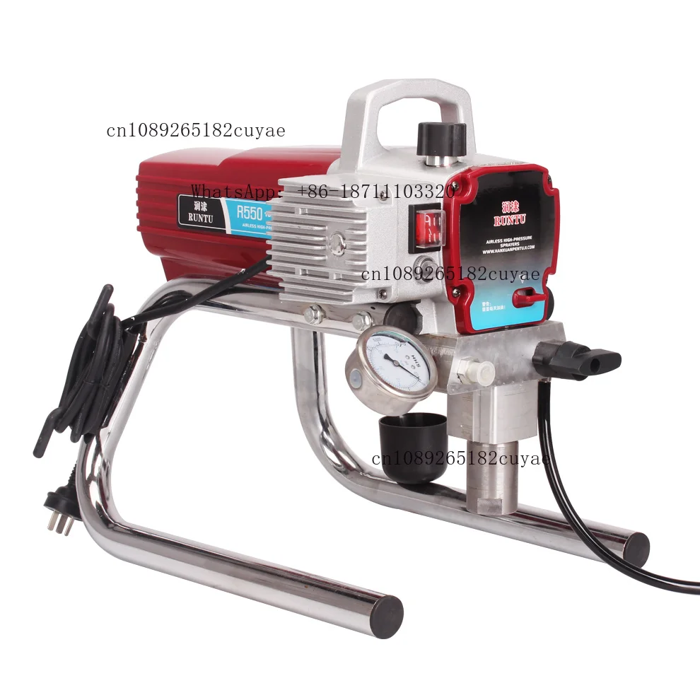 Airless Paint Sprayer Machine 1000W H550 DIY Brushless Motor 3200PSI Emulsion Latex Oily Paint Electric Pump Painting Equipment
