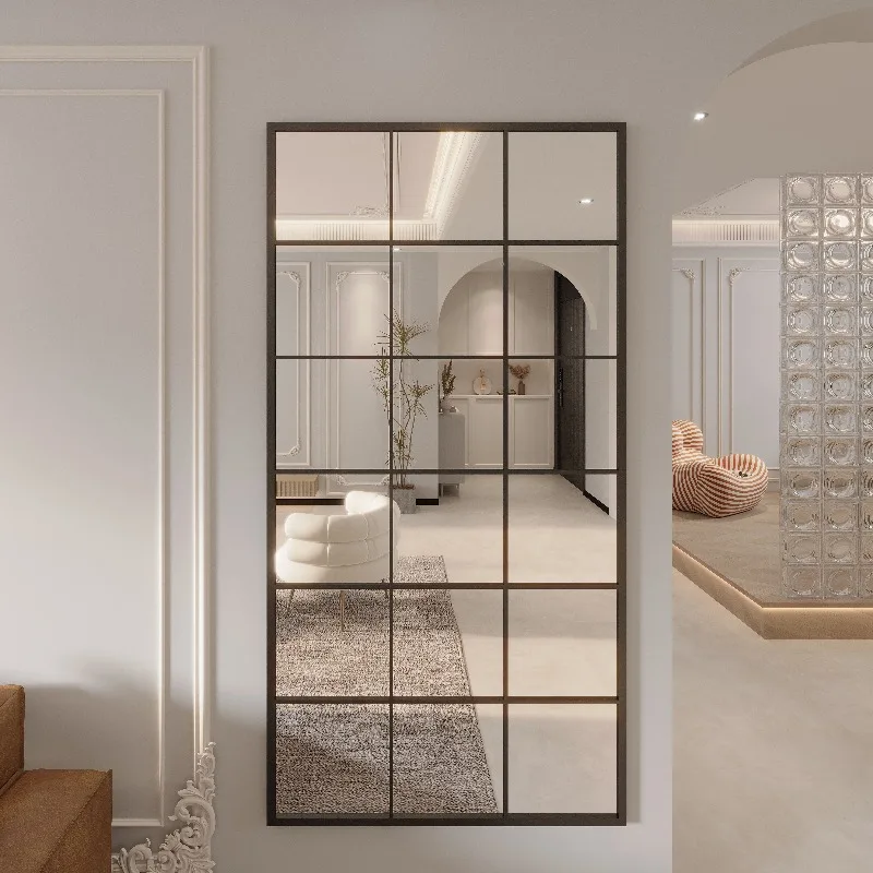 Nordic Bed Room Mirrors Full Body Wall Sticker Design Long Mirrors Full Body Living Room Big Espejos Decorativos Room Decoration