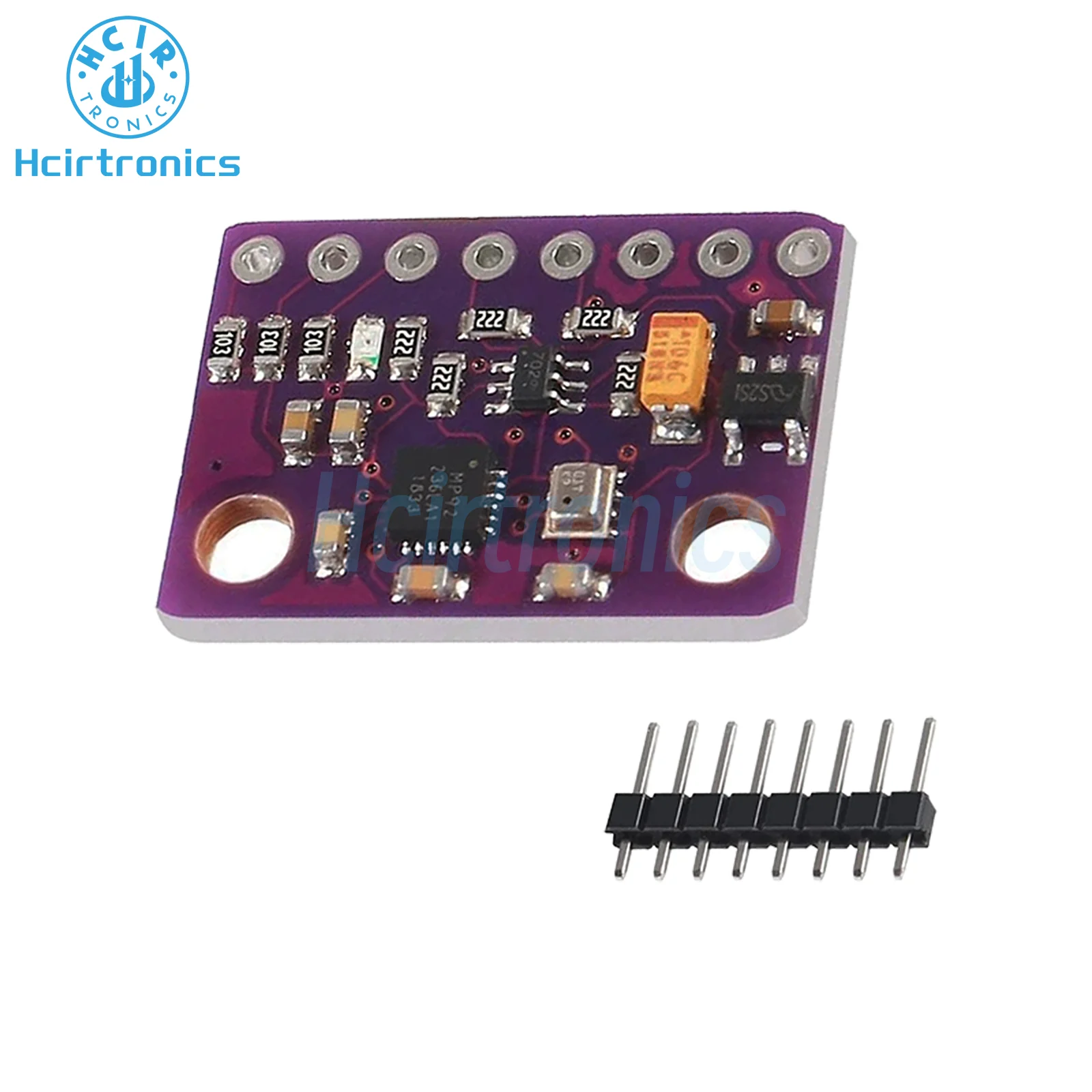 GY-91 MPU-9250 MPU9250 BMP280 SPI IIC/I2C 10DOF Acceleration Gyroscope Compass 9-Axis Sensor Board Module 3-5V