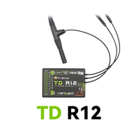 FrSky TD R12 Receiver 12chnanel with PWM SBUS FBUS or S.Port 2.4Ghz 900Mhz Receiver