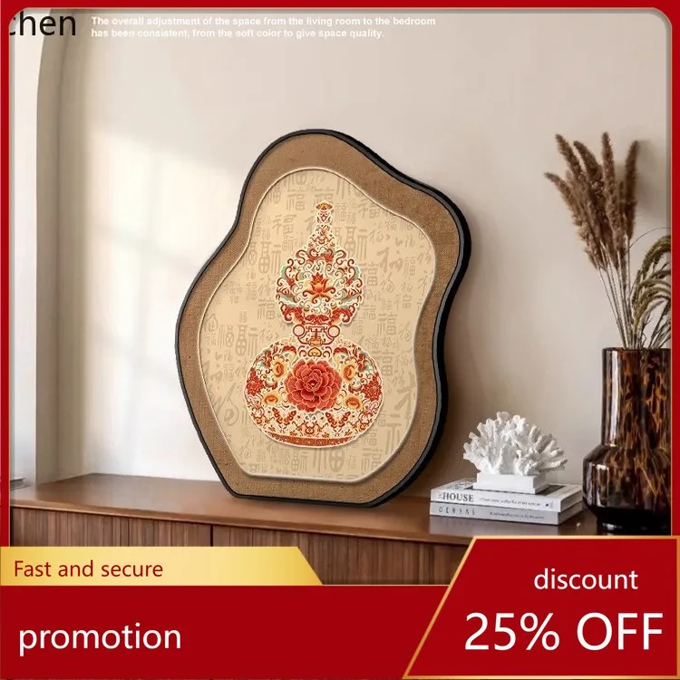 YFY  fulu gourd desktop painting tv cabinet living room table painting high-end entrance cabinet ornaments