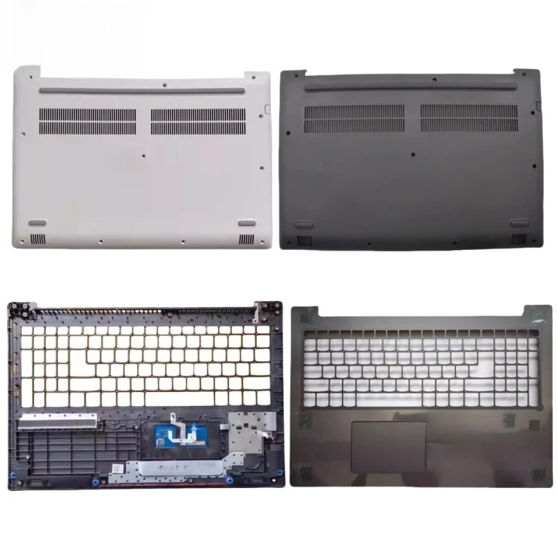 Novo Original Escudo Inferior Base Host Cobre Palmrest Capa Para Ideapad 330-15 330-15Ich EG530, Preto Cinza Escudo Preto Shell
