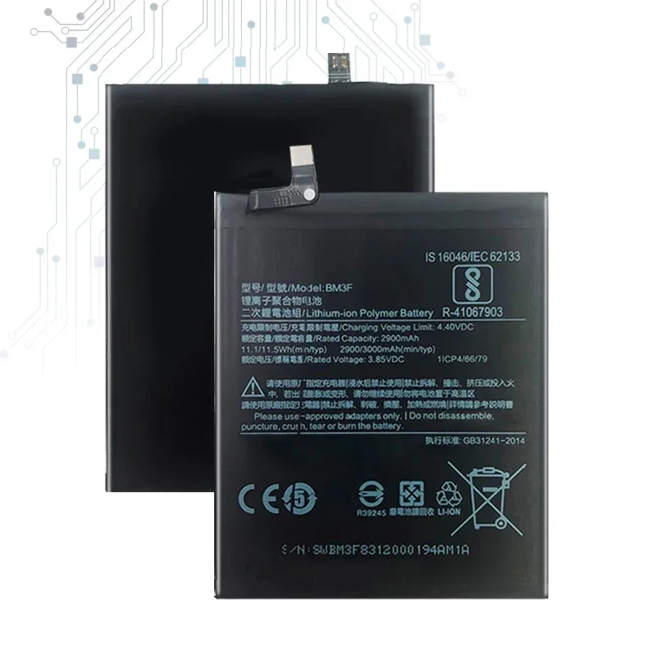 BM3F Mobile Phone Battery For Xiaomi Mi 8 Pro Explorer Transparent Exploration Edition 3000Mah + Free Tool