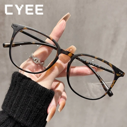Imagen 2 del producto Cyee-gafas versátiles TR90 ovaladas fotocromáticas para miopía, lentes progresivas, gafas ópticas graduadas personalizadas para mujer