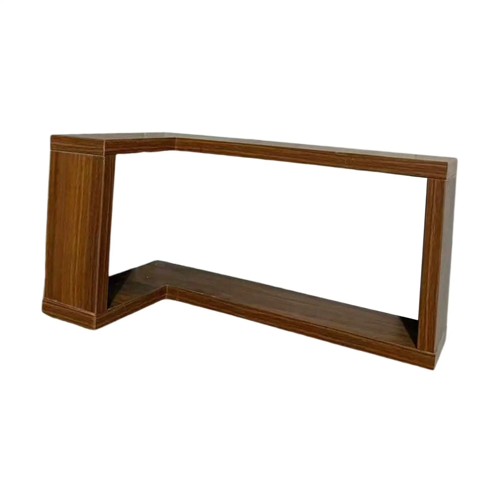 Heavy Duty Corner Wall Shelf Wooden Floating Display Rack Shelves Furniture for Living Room Bedroom Home Office