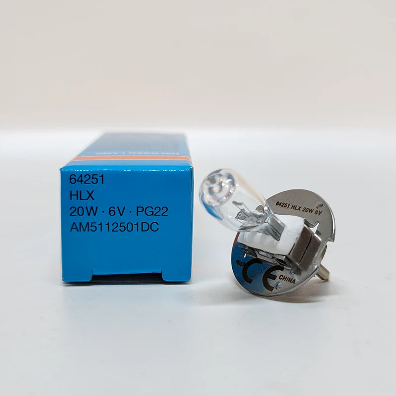 ☁️♡ Original 64251 6V 20W HLX-6 HLX Halogen Bulb, HLX64251 6V20W NAED