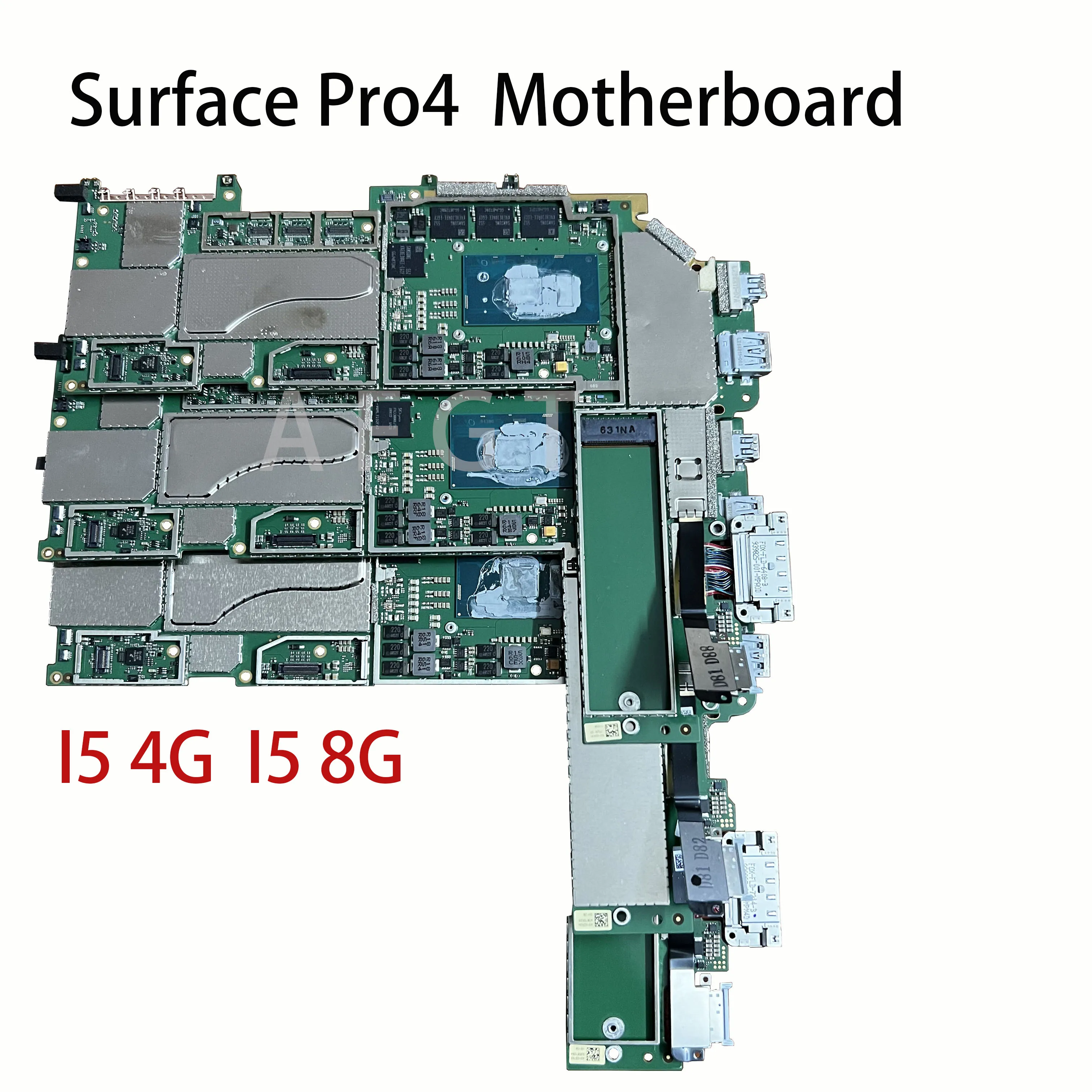 Original Logic Board For Microsoft Surface Pro 4 1724 Tablet Computer Motherboard i5 4G i5 8G X911788-009 Tested Well