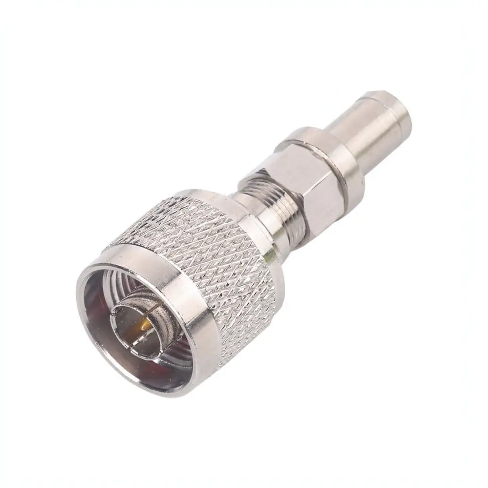 N To F Type Coaxial Connector For Mobile Signal Repeater Antenna Cable Adapter High Reliability Signal Link Interface