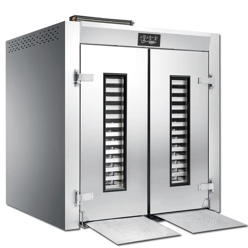 Frozen wake-up box Large capacity 128-plate cart-type fermentation box Bread pizza bagel dough Automatic wake-up box