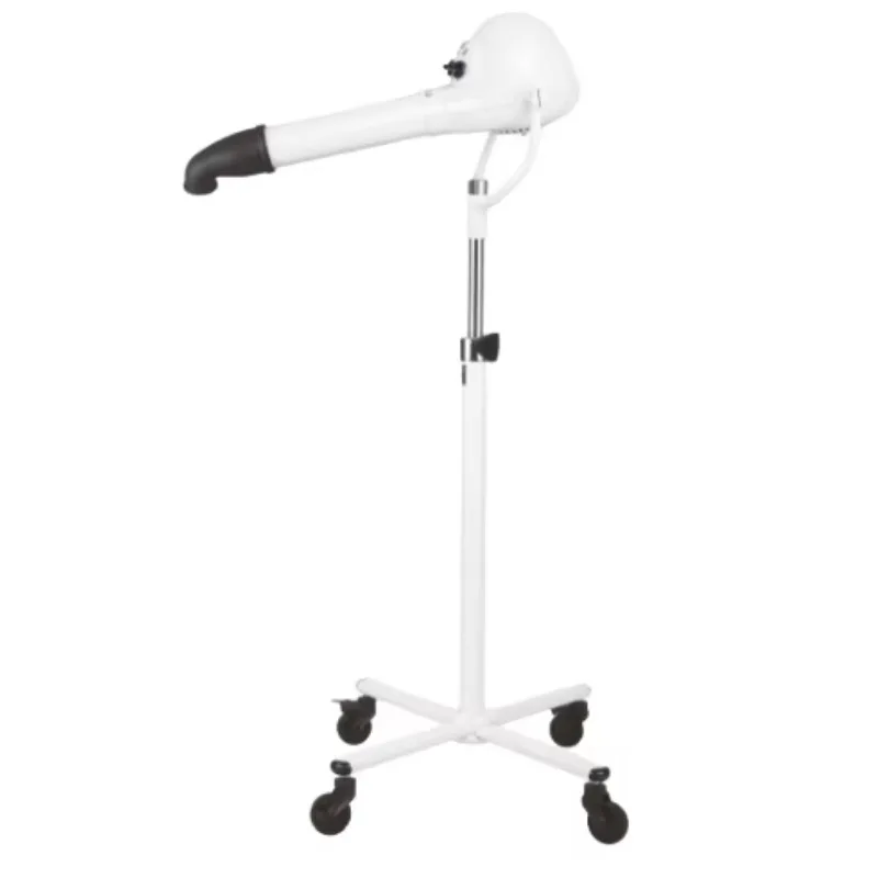 

Modern Luxury Free Standing Dog Grooming Dryer Adjustable Air Blowing Height Multicolor Pet Hair Dryer Made Rubber Iron