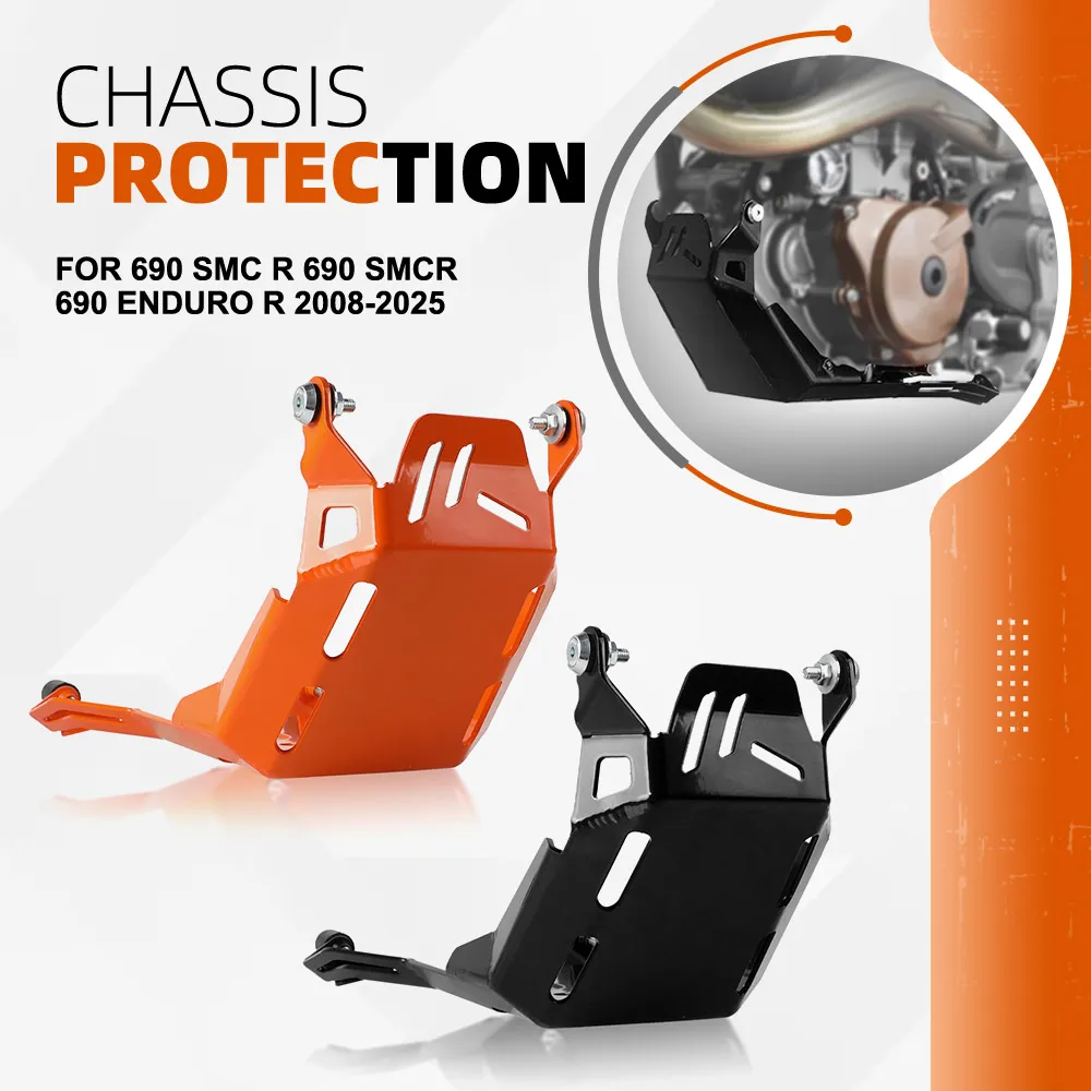 

Skid Plate Bash Frame Guard For 690 SMC R 690 SMCR 690 Enduro R 2008-2023 2024 2025 Motorcycle Engine Guard Chassis Protection