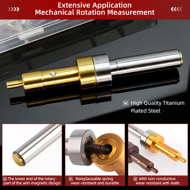 Imagem -06 - Cnc Mechanical Edge Finder Ferramenta de Medição Manual Corte de Perfuração Teste Coordenada mm 10 mm Origem bb