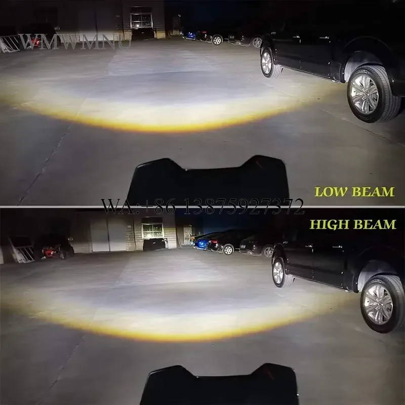Wmwmnu Super Motorcycle LED Headlight Assembly for F800GS F800R F700GS F650GS F 700 GS Adventure With Projector High Low