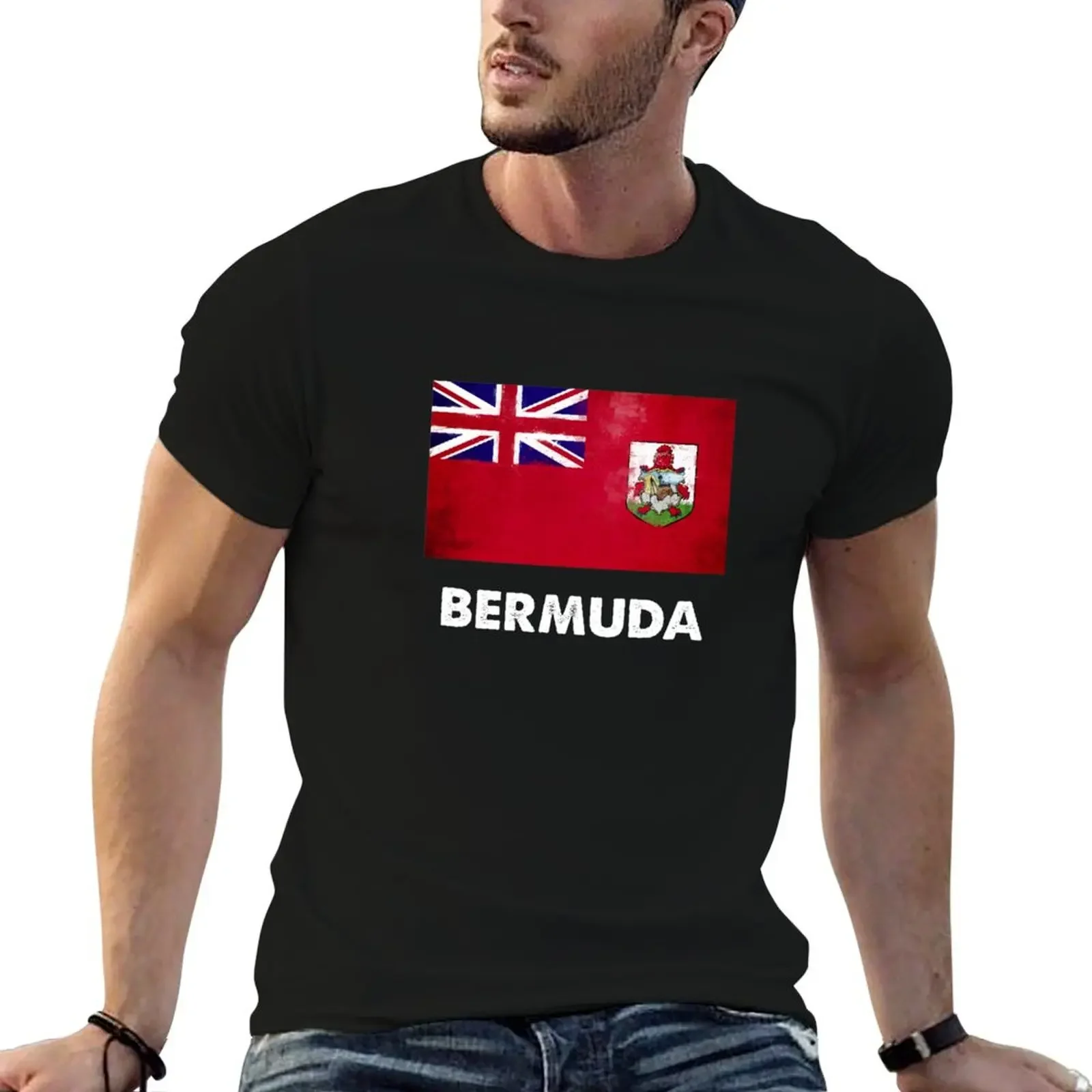 

Bermuda Flag design Bermudian design T-Shirt custom t shirt topping T-shirts man graphic shirts T-shirts for men cotton