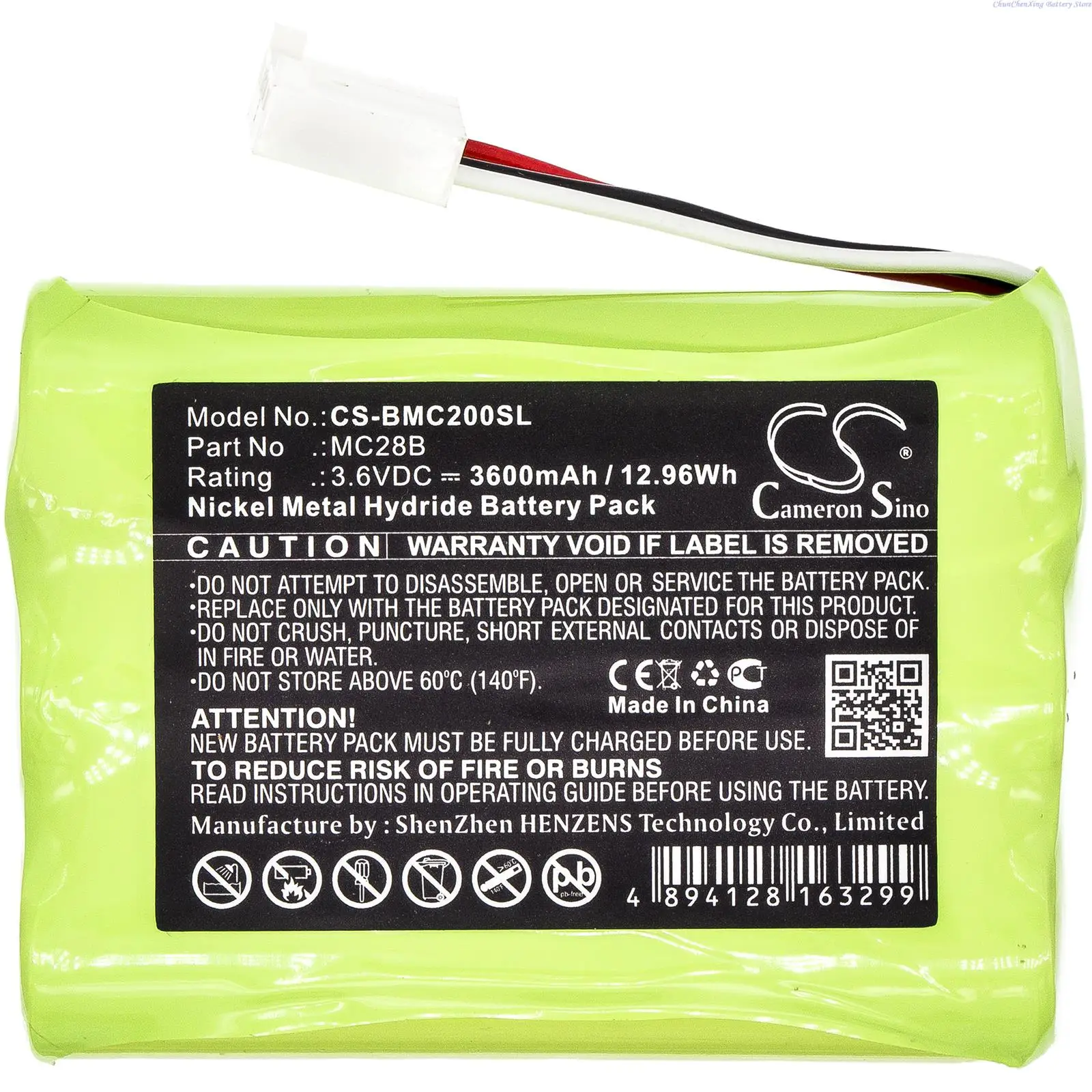 Pin Cameron Sino 3600mAh MC28B cho Beamex MC2 - alternate angle
