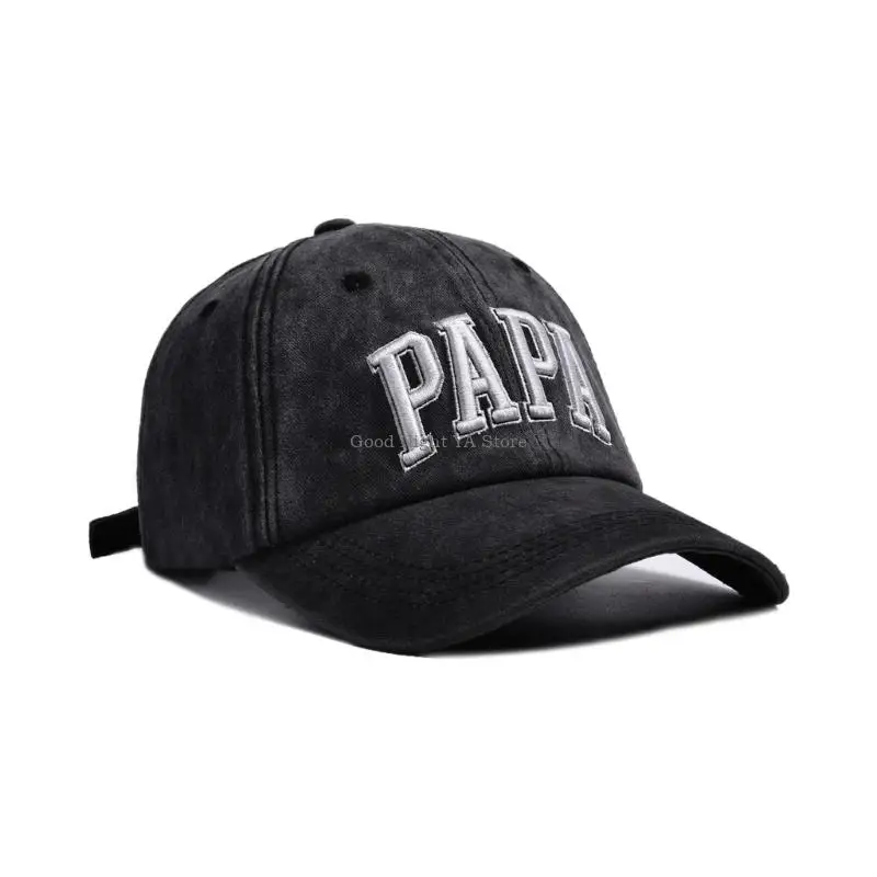 Pack Of 3 Embroidered Baseball Cap For Family Cotton Polyester Blend Adjustable Size Sun Shade