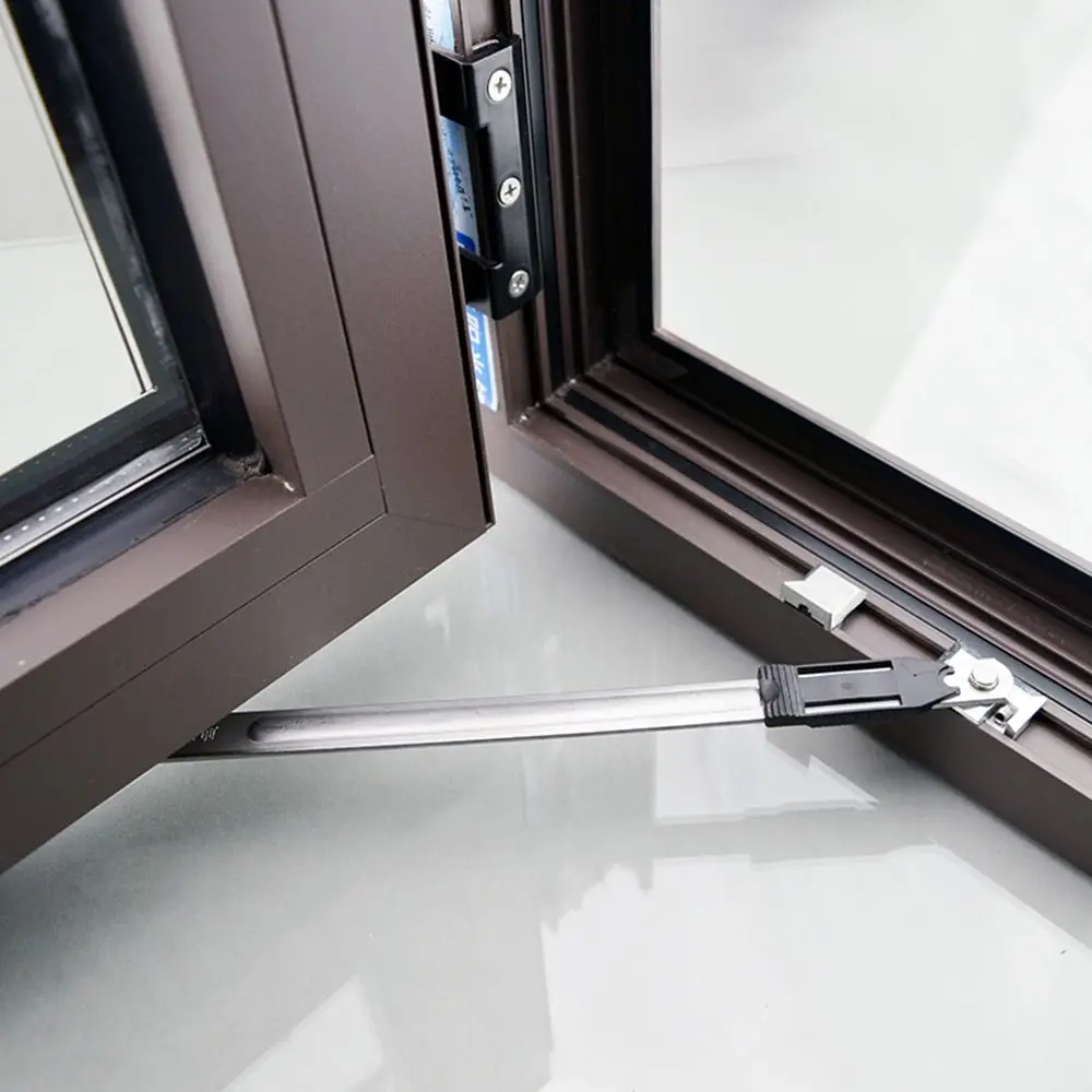 Stainless Steel Windproof Gusset Fixed Children Safety Lock Window Support Window Limiter Angle Controller