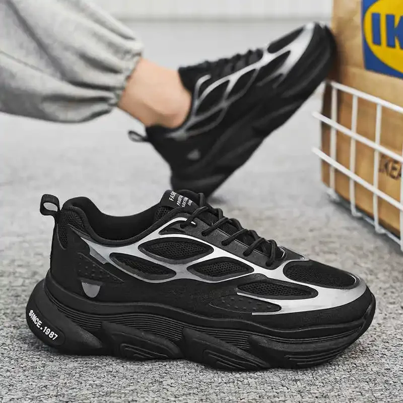 

Мужская обувь Playform на высокой платформе, кроссовки для бега, мужские дизайнерские спортивные кроссовки, новинка 2025 года, удобные кроссовки, Прямая поставка