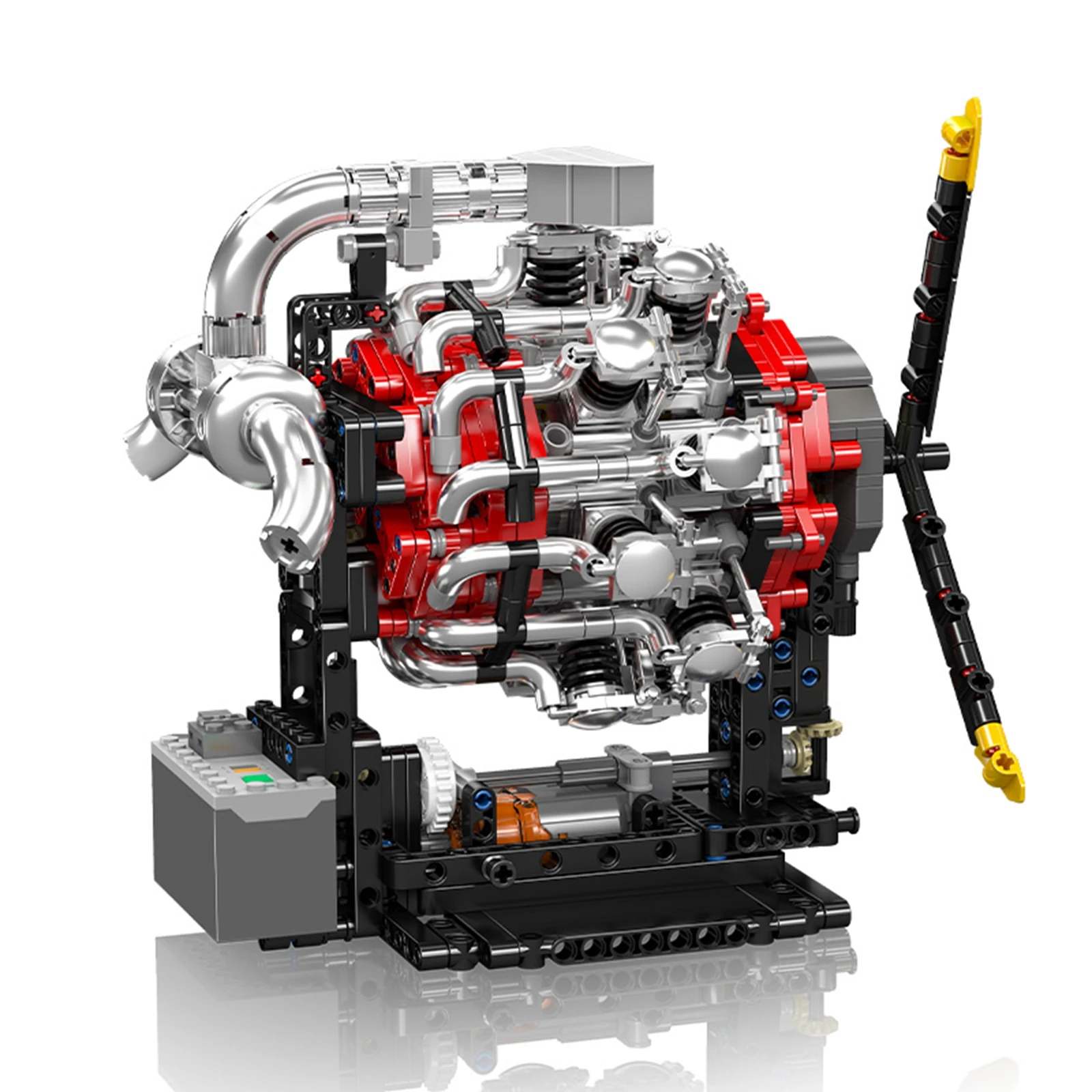 Mould King 1147PCS Star Aero Engine Building Blocks Kit Model DIY Assembly Engine Bricks Ornaments STEAM Toys Kids Gift 10211