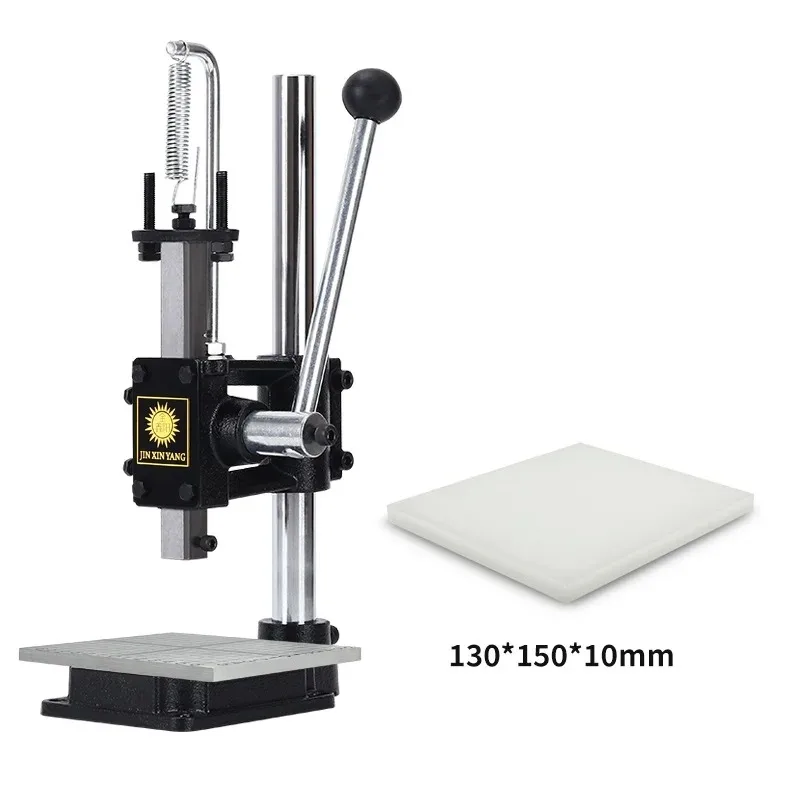 Punching Hole Diamond Chop Beating Chopping Machine Mini Presses Manual Press Punching Machine Die Cutting Machine