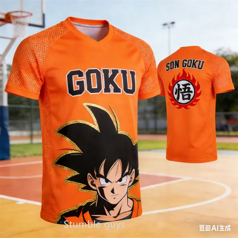 Sommer Herren Dragon Ball Z T-Shirt Jungen Kleidung Mädchen Sportbekleidung T-Shirt Damen Super Saiyan Vegeta Goku