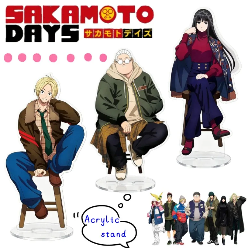 SAKAMOTO DAYS Taro Sakamoto Kreativer Charakter Acryl-Standee Hochattraktive Schreibtischdekoration für Studenten Großhandelsgeschenk – Detail 1
