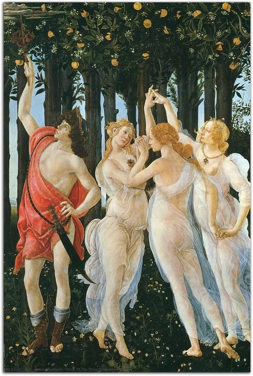 Sandro Botticelli De geboorte van Venus Renaissance POSTER Wandkunst Home Decoratief schilderij