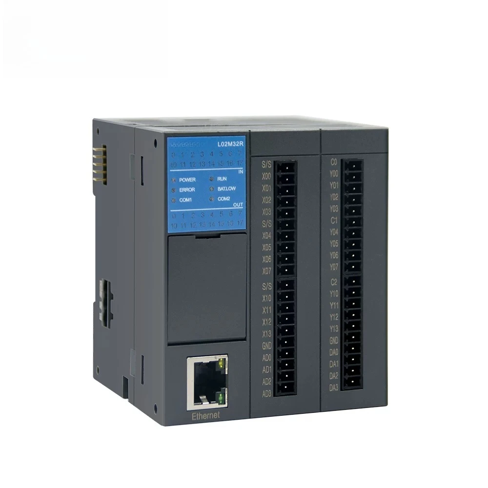 For Coolmay L02 Series PLC Programmable Logic Controller Replace Mitsubishi FX3U FX3G Support GX Works2 Expansion Module