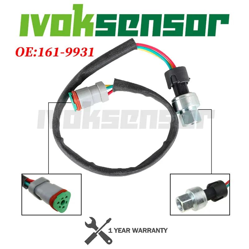 

Original OEM GP-Pressure Sensor For Caterpillar CAT 330C Excavator 194-6725, 1946725, 1611705, 2CP3-68, 2CP368