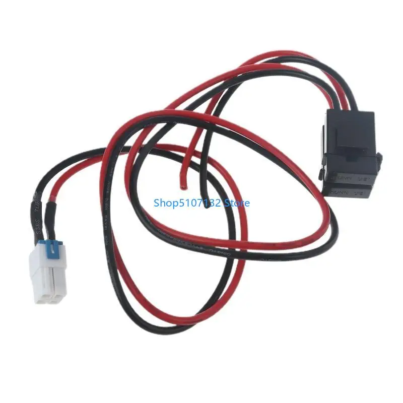 87HD ความยาว 100 ซม. 4PIN 12AWG สำหรับสายไฟ สำหรับสำหรับ IC-7100 IC-7300 IC-