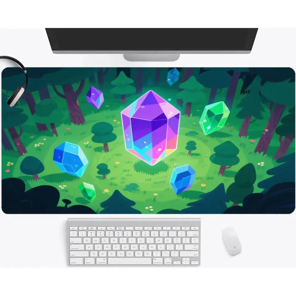 

Коврик для мыши Настольный коврик Коврик для офисной спальни Противоскользящий коврик для ноутбука Настольный компьютер Коврик для мыши в стиле аниме