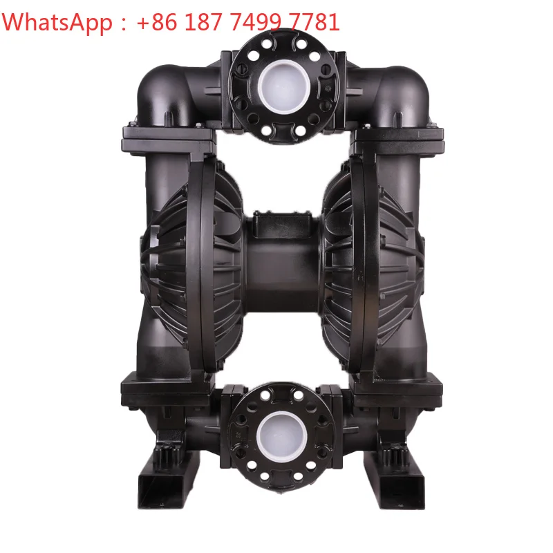 3 Inch Aluminum Alloy Pneumatic Diaphragm Pump NBR Diaphragm Paint Ink Oil Industrial Fluid Transfer Pump