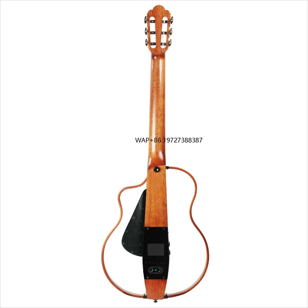 

Smart Silent 6-струнная 38-дюймовая электрогитара с корпусом из красного дерева для любителей музыки