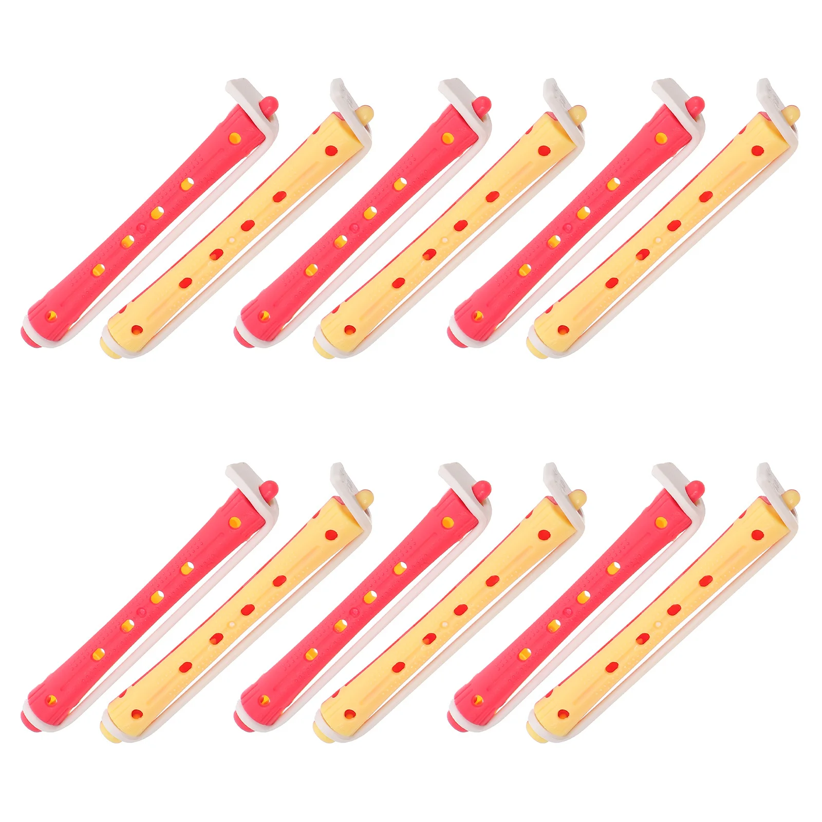 12 stücke Dauerwelle Für Frauen Curling Rollen Tragbare Lockenwickler Leichte Keine Wärme Styling Werkzeuge Für Langes Kurzes Haar