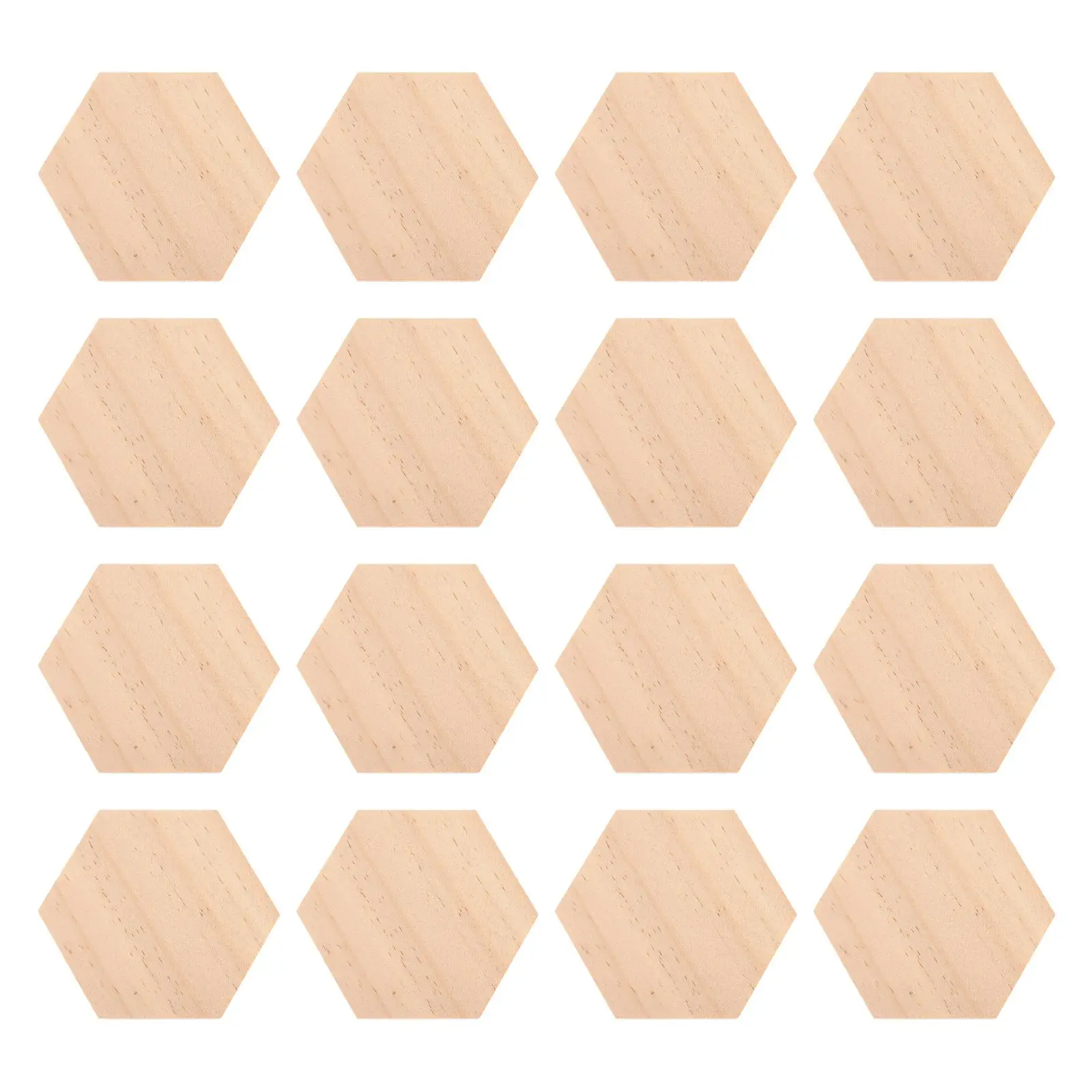 

25 шт. деревянные декоративные ломтики шестиугольной формы из натурального дерева DIY ремесленные пустые диски кусочки коры дерева гладкая поверхность безопасная