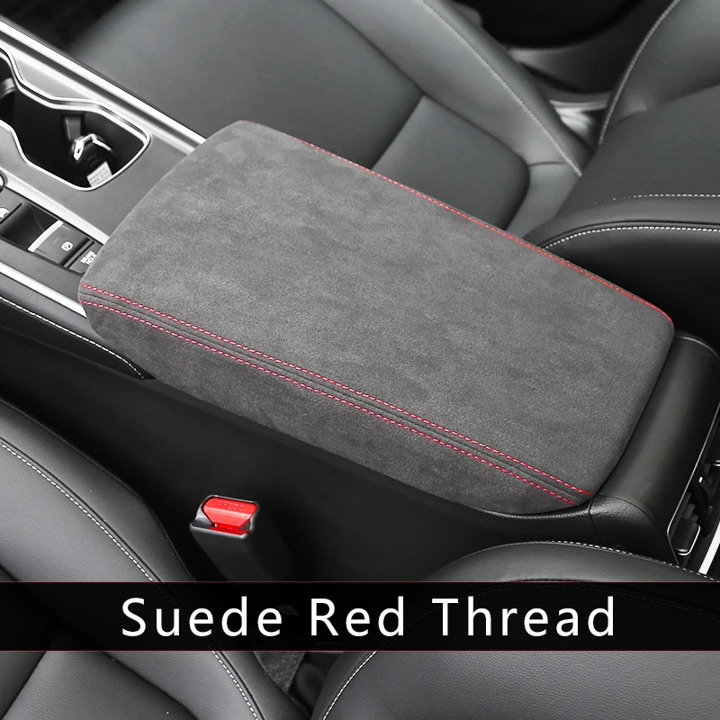 For 10th Gen 2023 Honda Accord Accessories 2018 2019 2020 2021 2022 Armrest Box Protective Sleeve Suede Leather Car Armrest Pad