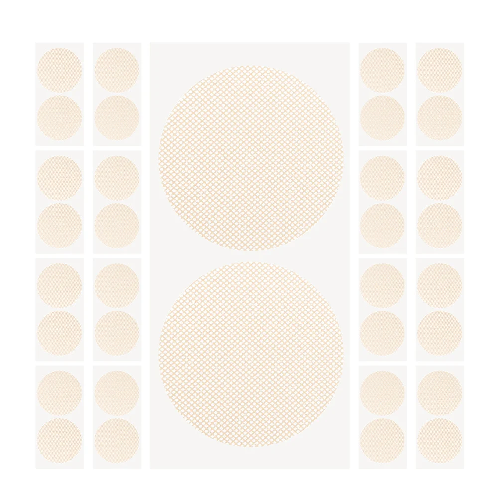 

100Pairs for Skin-Friendly Breathable Adhesive Patches Portable Discreet Nipples Stickers for Gym Travel