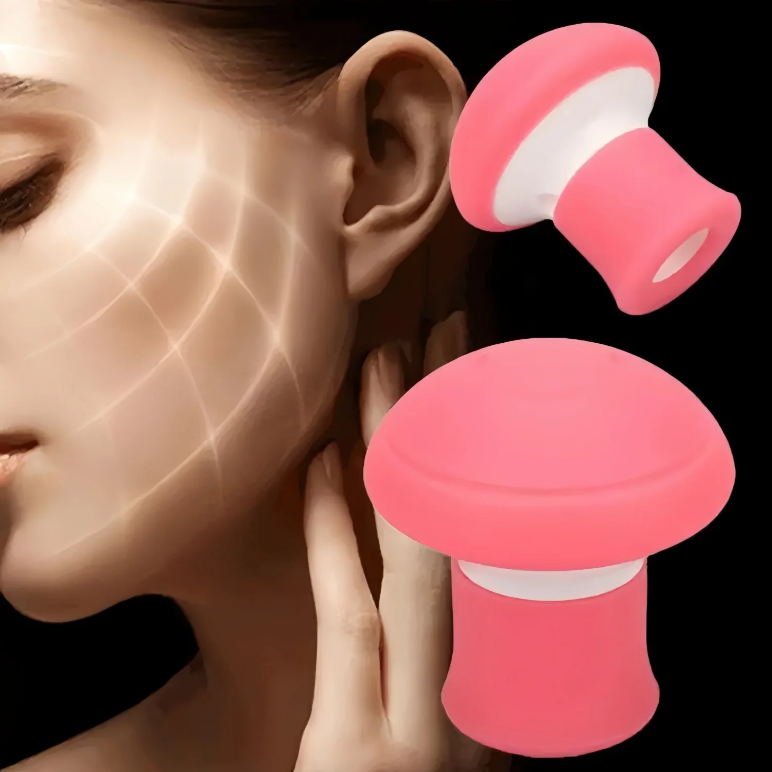 New V Face Slimming Tool Lift Skin Firming Shape Lifting Jaw Trainer Massager Instrument Double Chin Reducer Jawline Exerciser