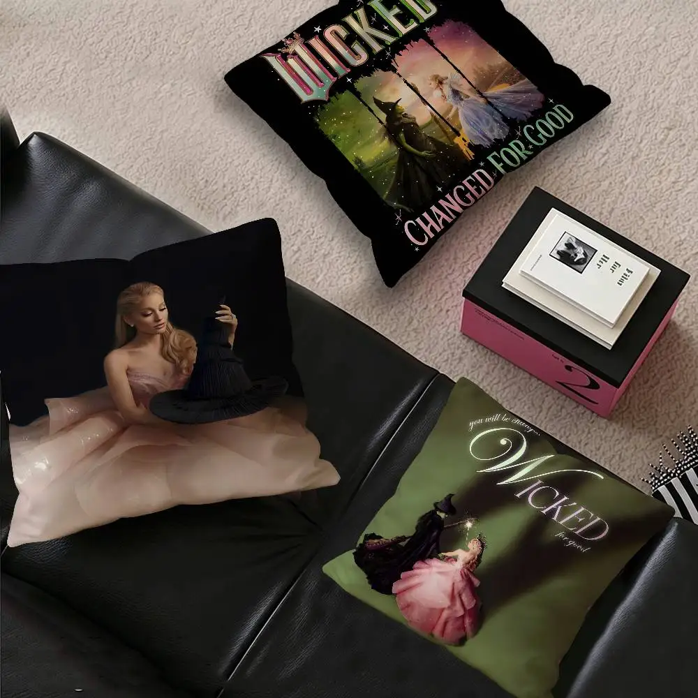 Vintage W-Wicked Pillow Gift Home Office Decoration Pillow Bedroom Sofa Car Cushion CoverPillow Case