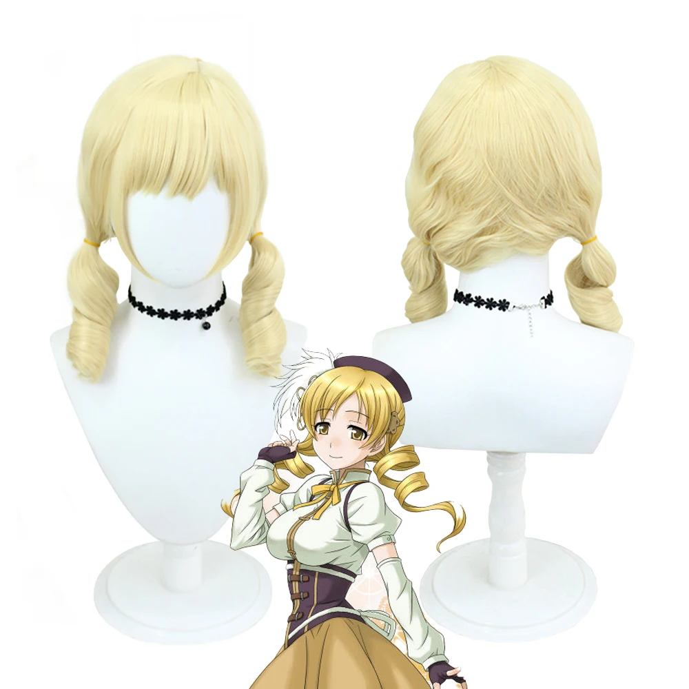 شعر صناعي أنيمي Puella Magi Madoka Magica هو شعر مستعار مقاوم للحرارة مناسب للعب الأدوار اليومي للحفلات النسائية #5